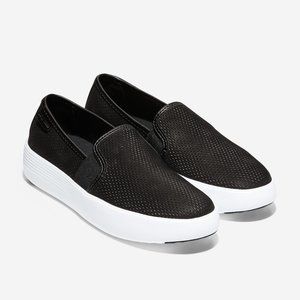 [New] Cole Haan Grand Crosscourt Flatform Slip-On Sneaker Size 5